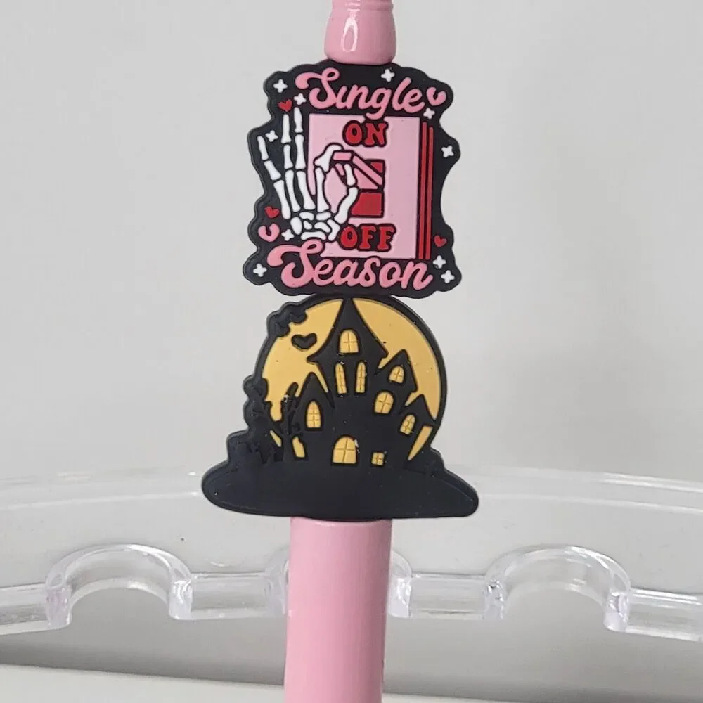 Focal Funny Beaded Pen Skeleton Single Season Haunted House Halloween